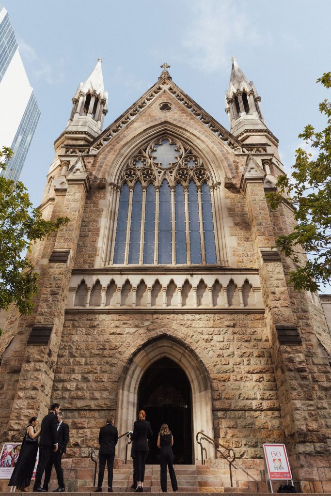 St Stephens Cathedral Brisbane facade