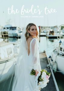 Spring 2020 wedding magazine cover