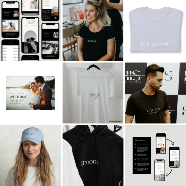 wedding tees digital itinerary wedding digital downloads
