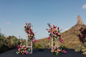 glass house mountains wedding at a private property sunshine coast