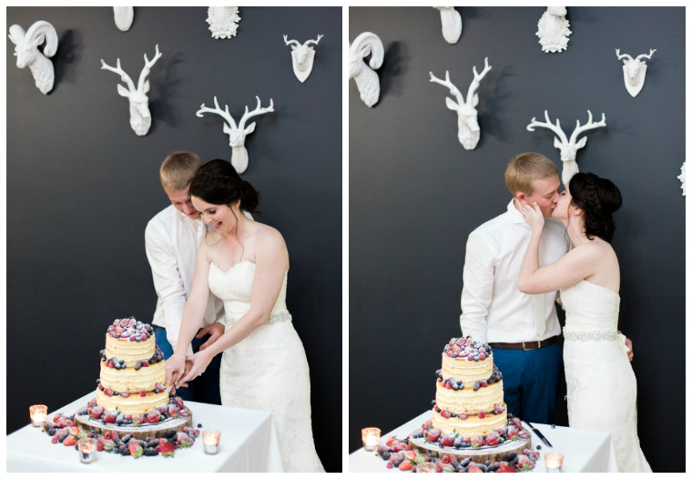 cake cutting - wedding - Emma Nayler