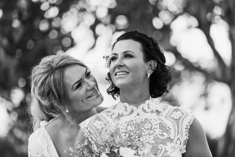 Same sex marriage _ lesbian wedding _ love is love _australia said yes _ The Bride's Tree