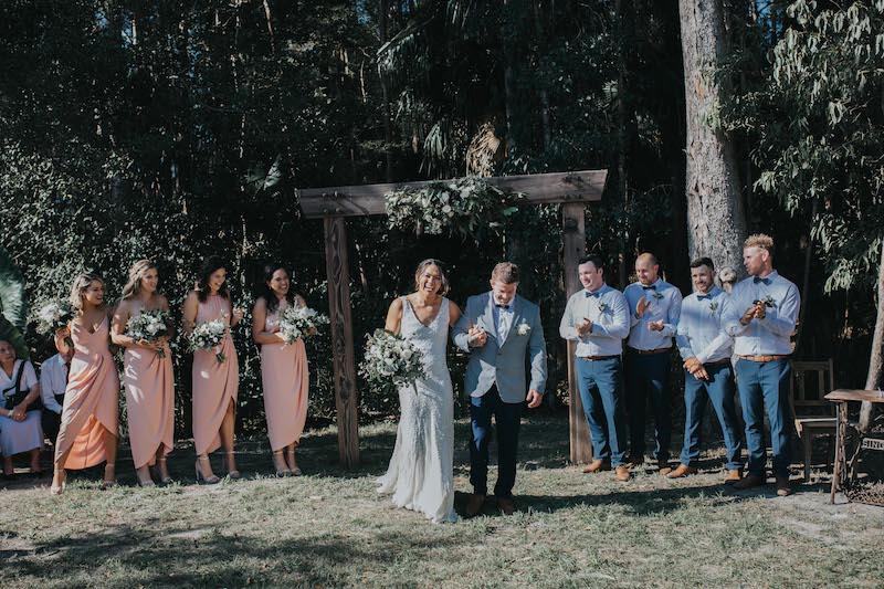 Caitlin and Jesse Yandina Wedding _ Tipi wedding 