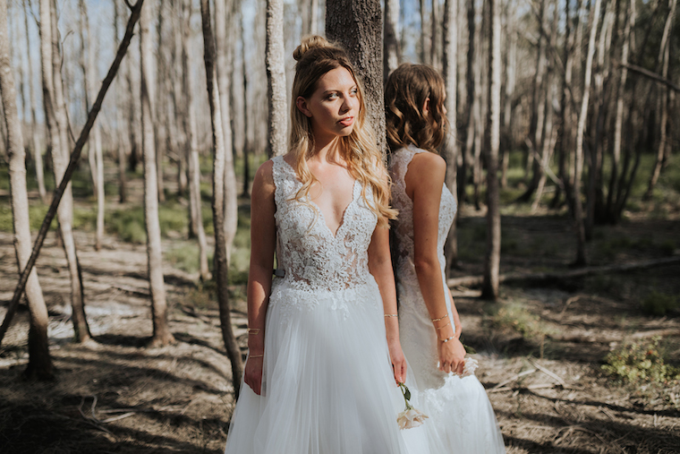 Boho bridal fashion _ WhiteLily_ Brisbane bridal boutique _ wedding dresses Brisbane _ The Bride's Tree _ Bridal fashion