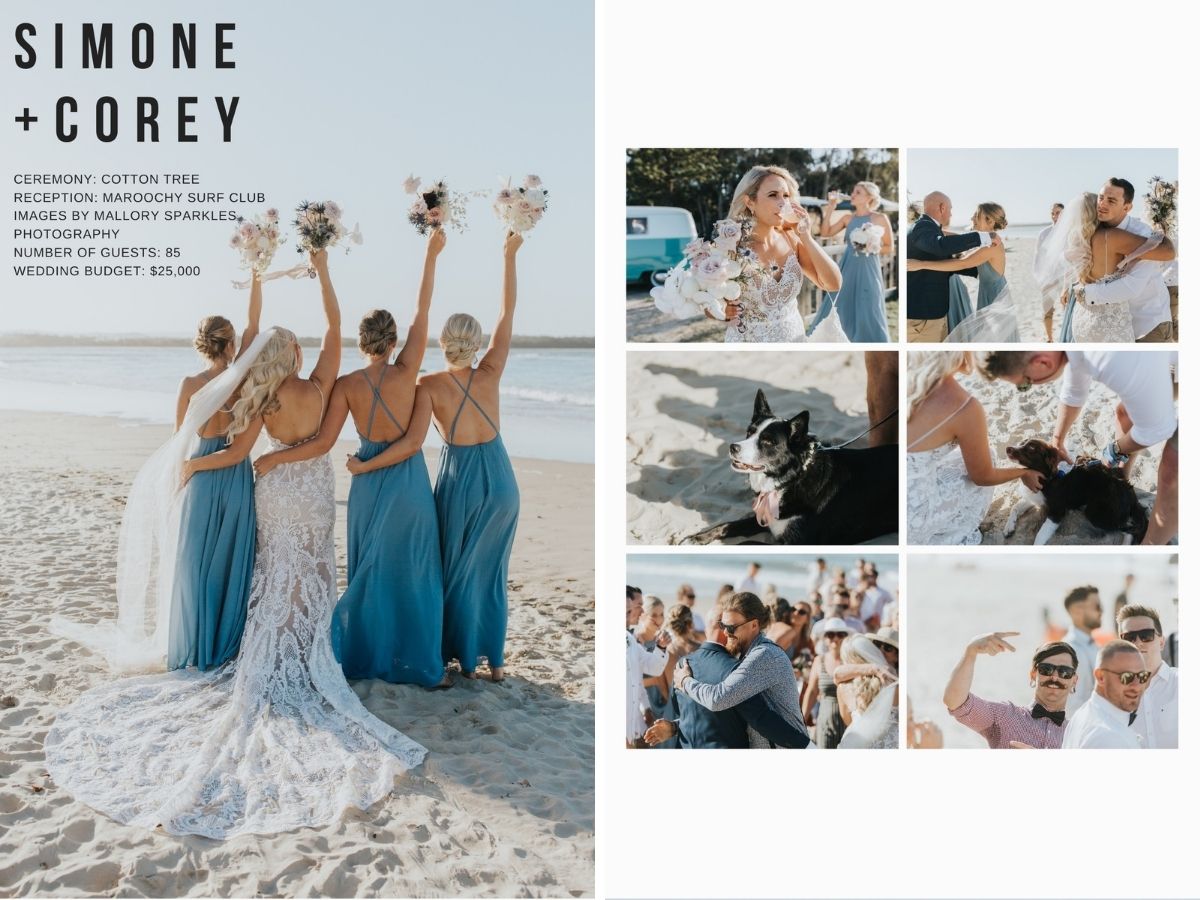 Top 10 Sunshine Coast Beach Weddings Ebook