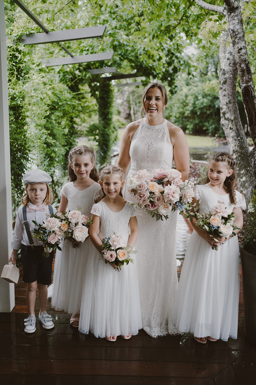 Getting ready for wedding at Spicers Clovelly Estate