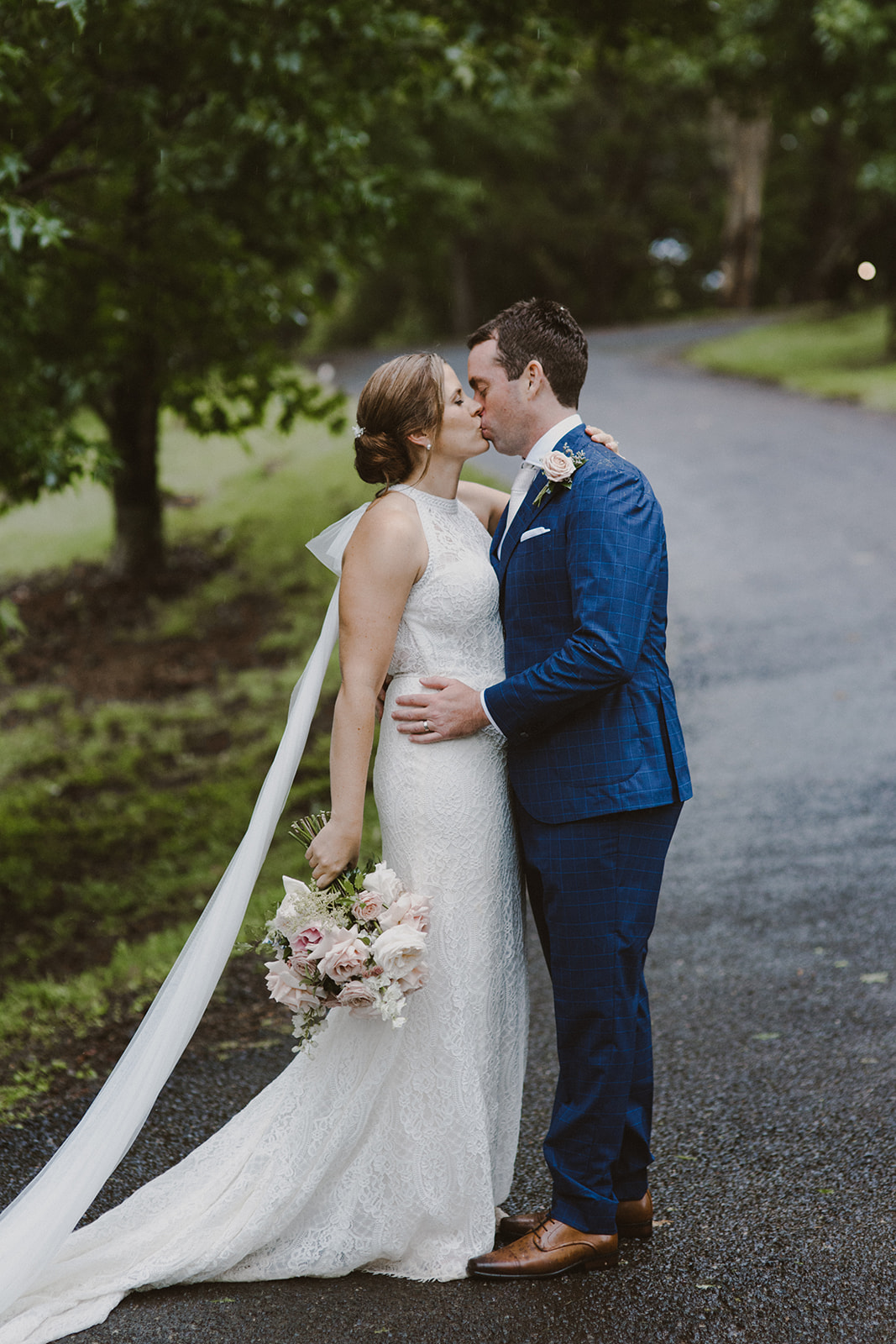Rainy day wedding Sunshine Coast Hinterland