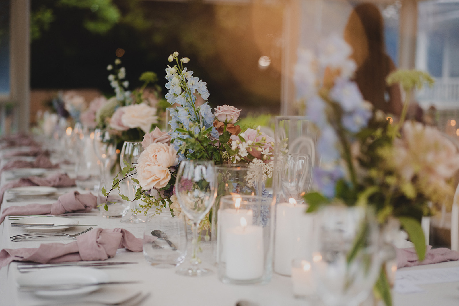 Luxury wedding reception styling Sunshine Coast