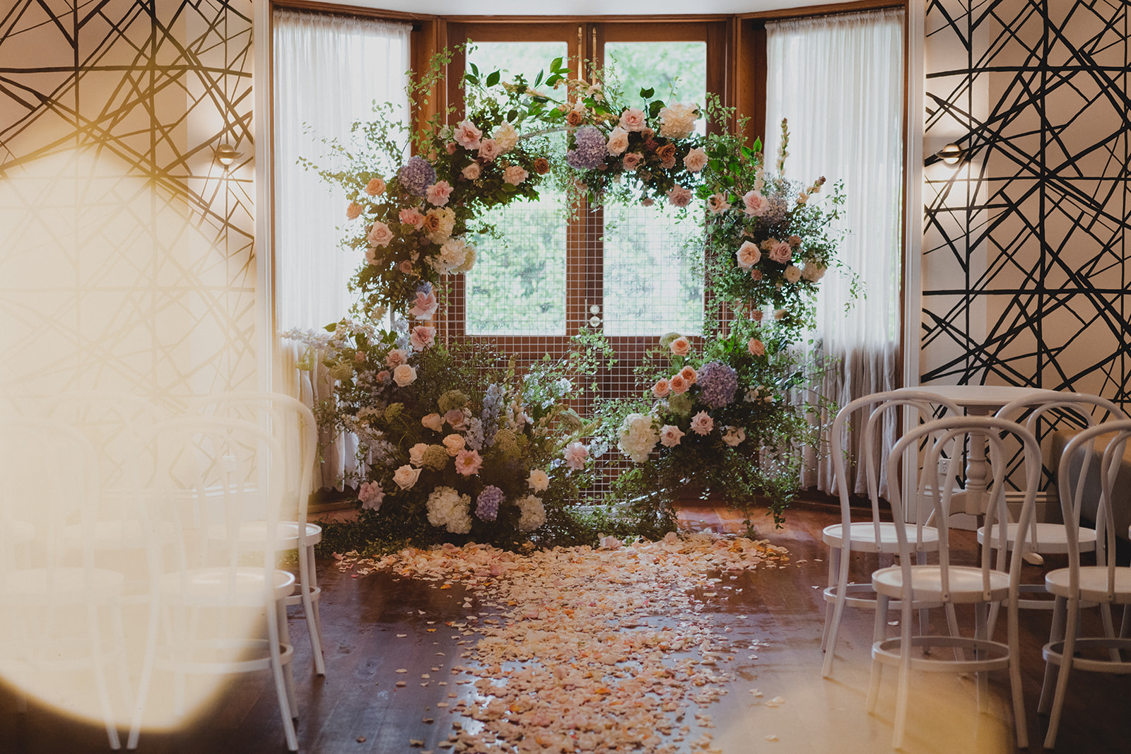 Ceremony arbour at Spicers Clovelly Estate 