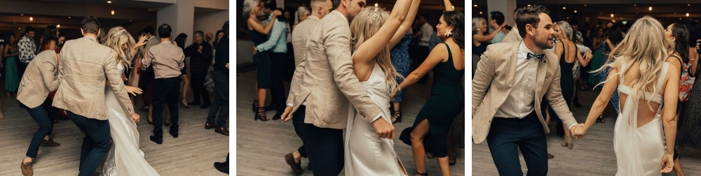 Bride and Groom dance floor _ Mooloolaba wedding reception venue