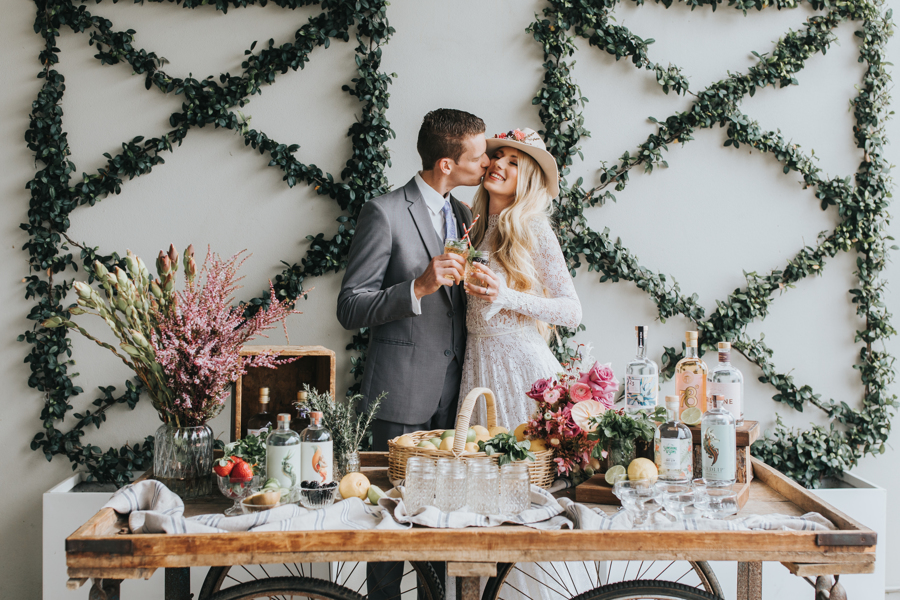 Wedding Gin Bar Sunshine Coast _ FREE bridal magazine 