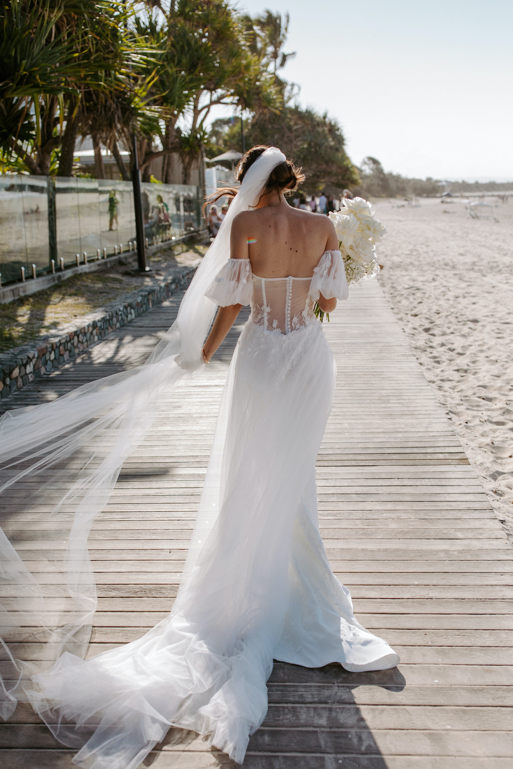 Noosa beach wedding Noosa restaurant day Noosa Heads wedding