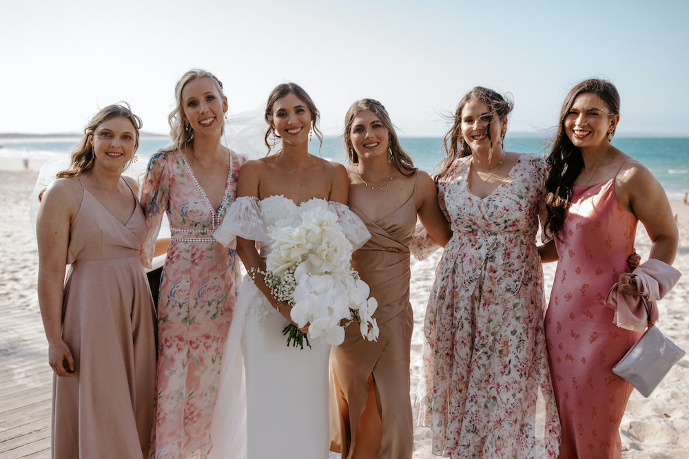 Noosa beach wedding Noosa restaurant day Noosa Heads wedding