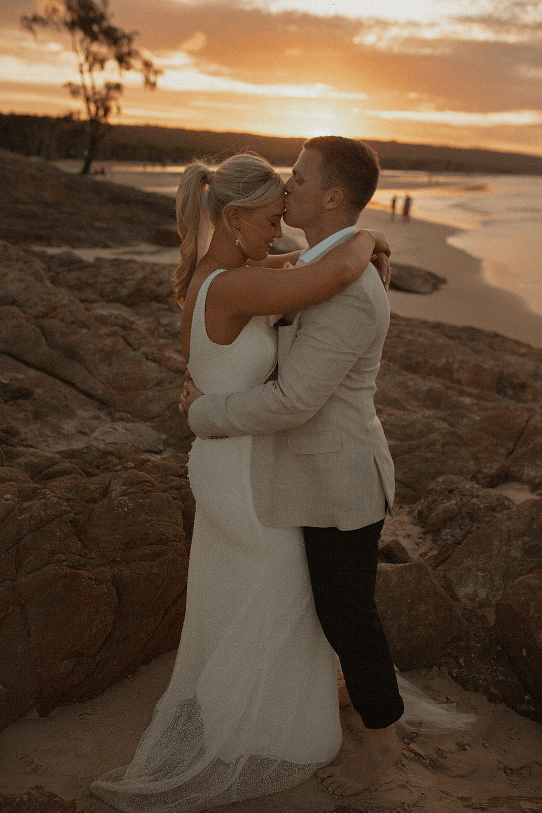 Beach tipi wedding _ Stradbroke Island wedding _ Elk and Fir