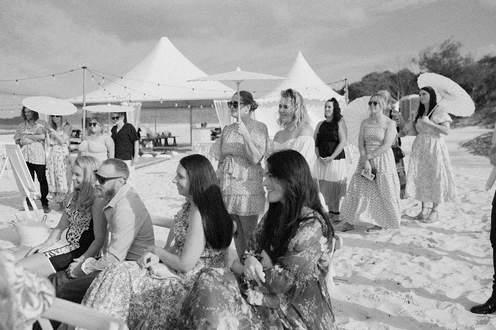 Beach tipi wedding _ Stradbroke Island wedding _ Elk and Fir