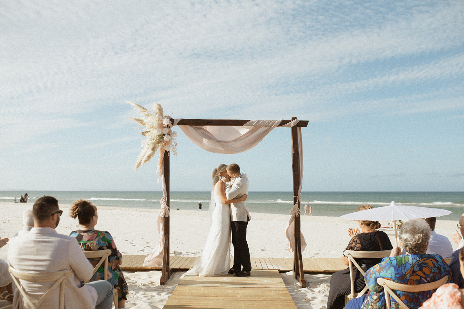 Beach tipi wedding _ Stradbroke Island wedding _ Elk and Fir