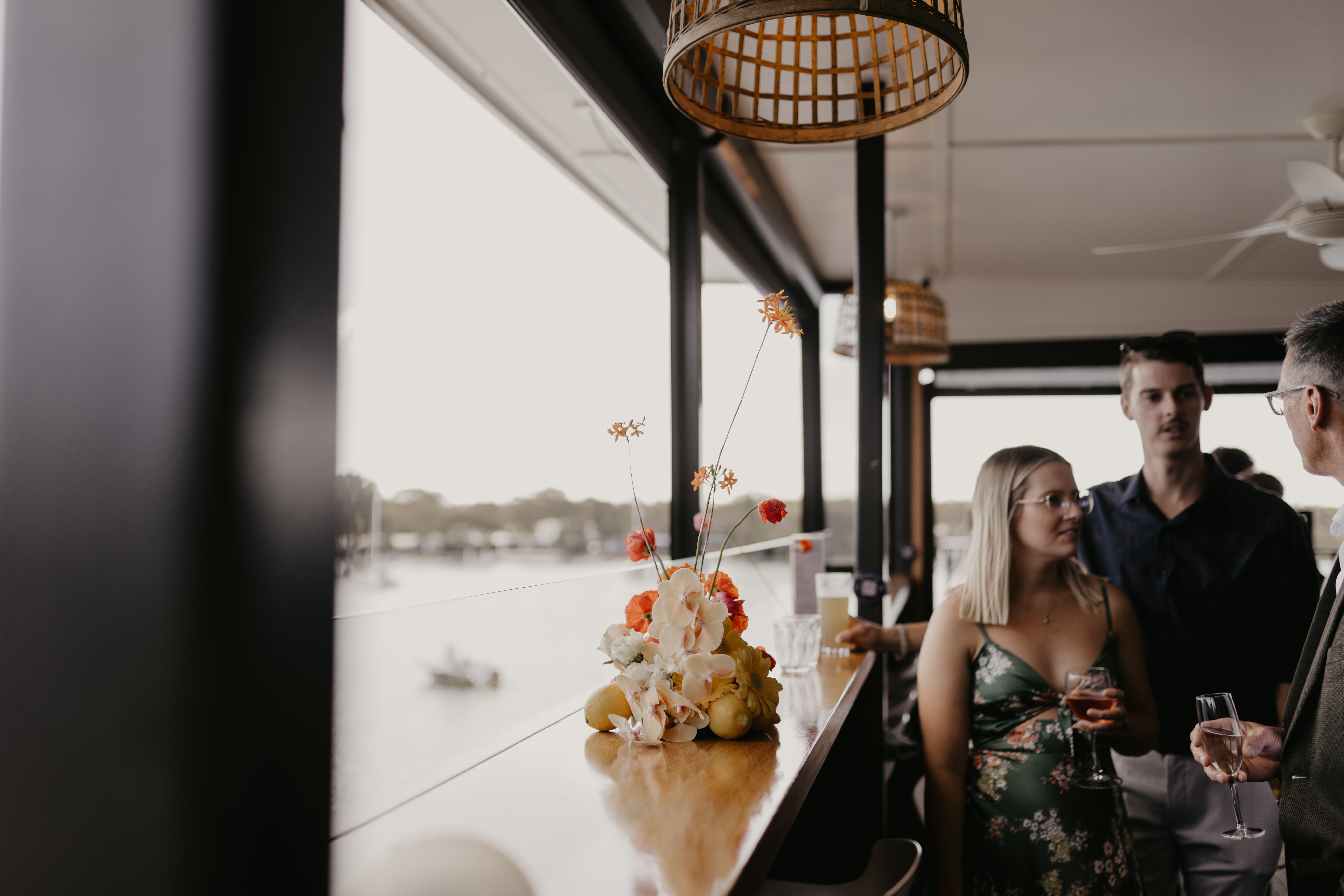 Noosa Boathouse wedding reception Sunshine Coast 