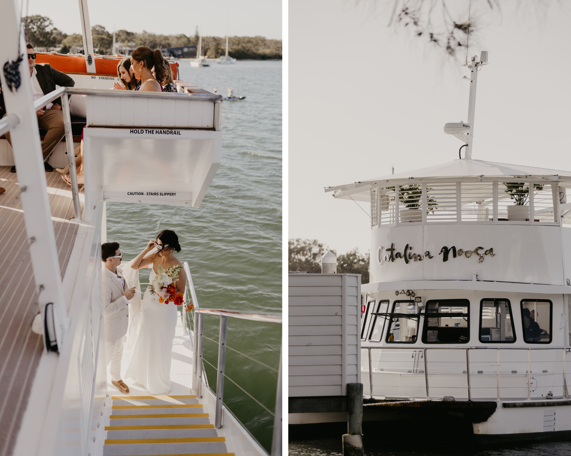 Catalina Noosa wedding reception 