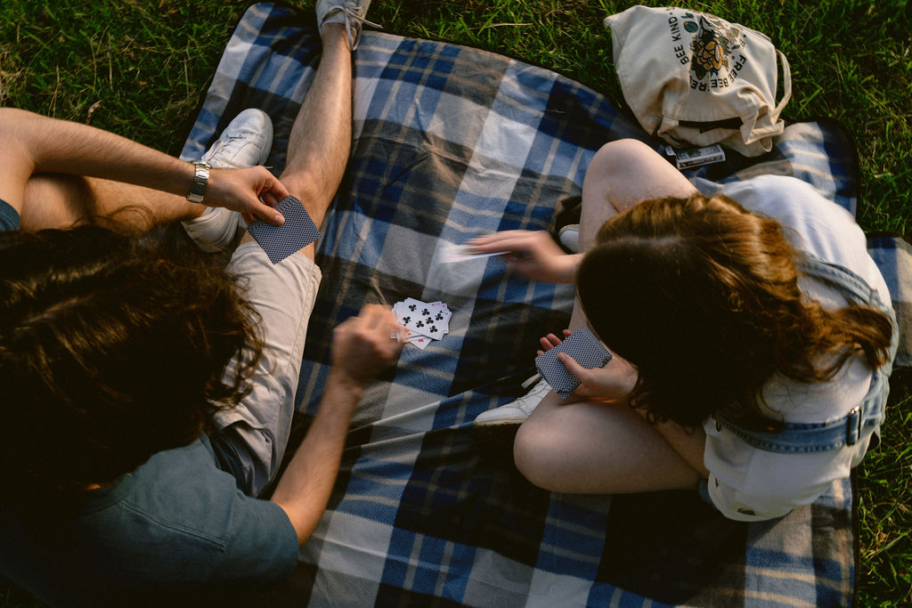 Picnic engagement shoot sunshine coast engagement photo shoot