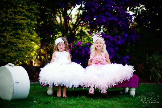 coast flower girl dresses