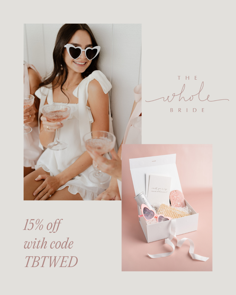 the whole bride discount code